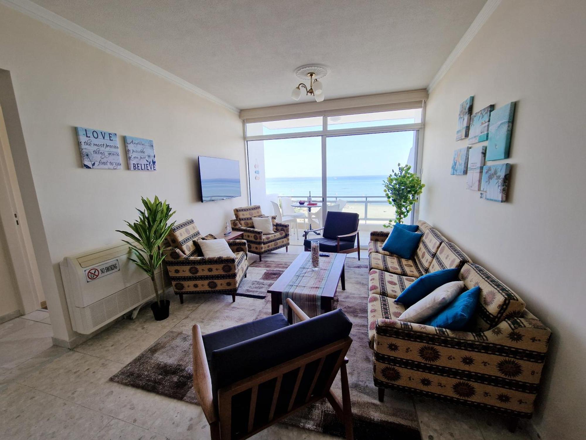 Makenzy Sandy Beachfront Paradise Lárnaka Kültér fotó